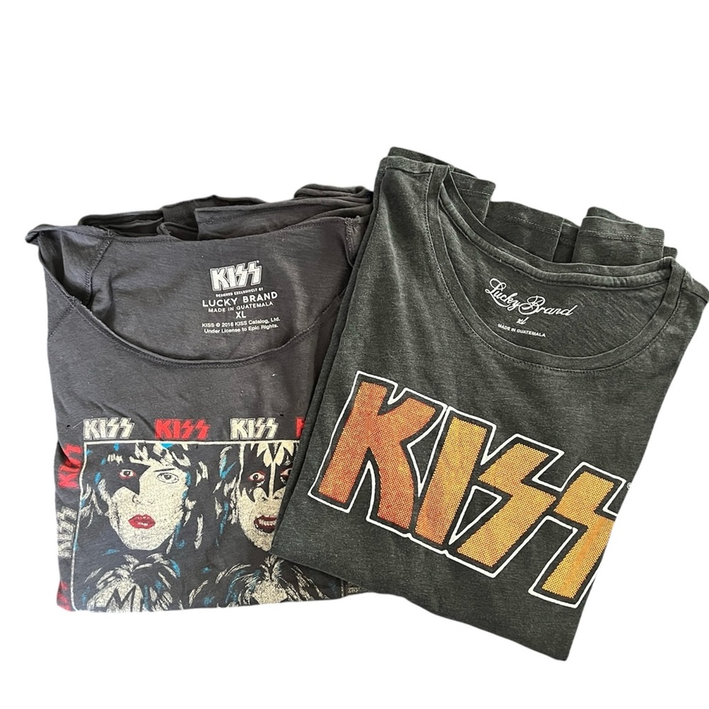 Lucky Brand KISS tees